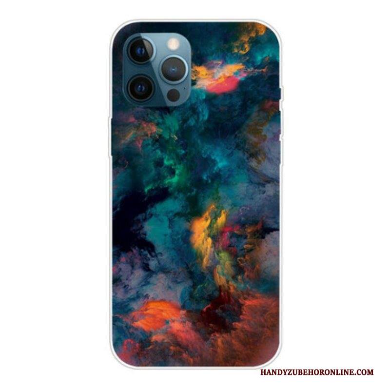 Cover iPhone 13 Pro Nuvole Colorate