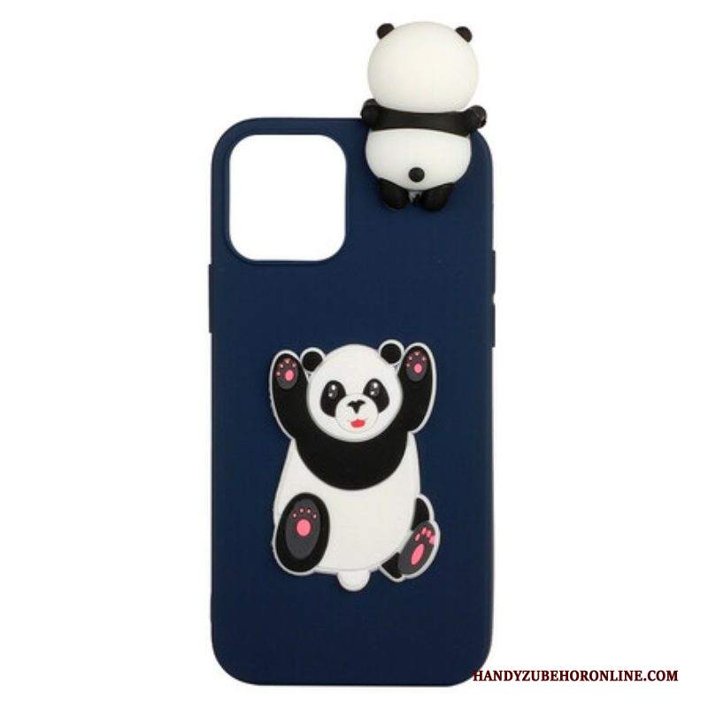 Cover iPhone 13 Pro Panda Grasso 3d