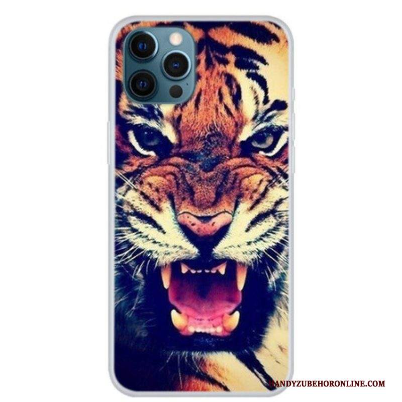 Cover iPhone 13 Pro Tigre Anteriore