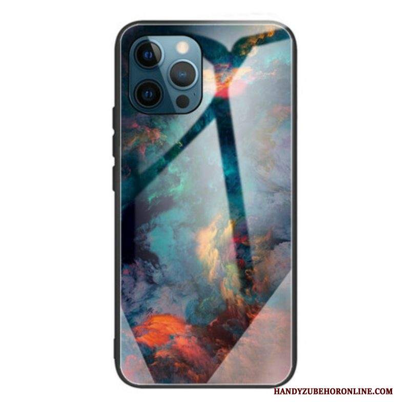 Cover iPhone 13 Pro Vetro Temperato Sky