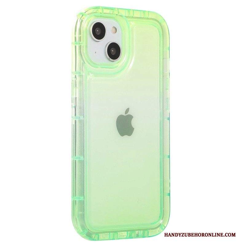 Cover iPhone 14 Plus Airbag Contorni Colorati