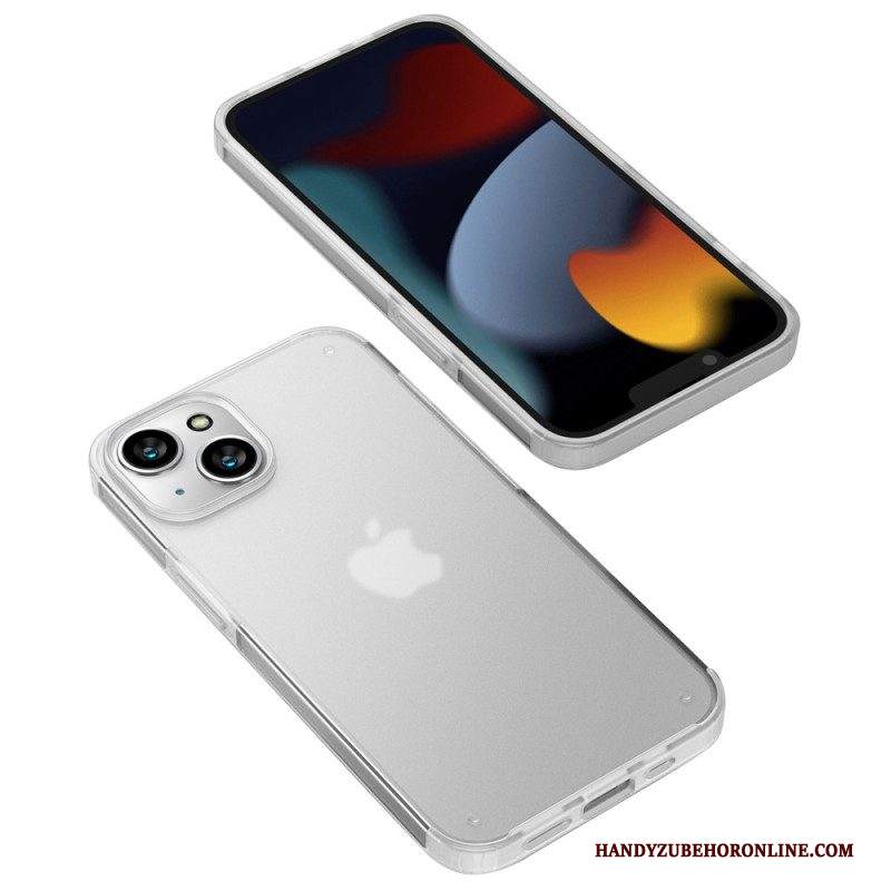 Cover iPhone 14 Plus Bordi In Silicone Traslucido