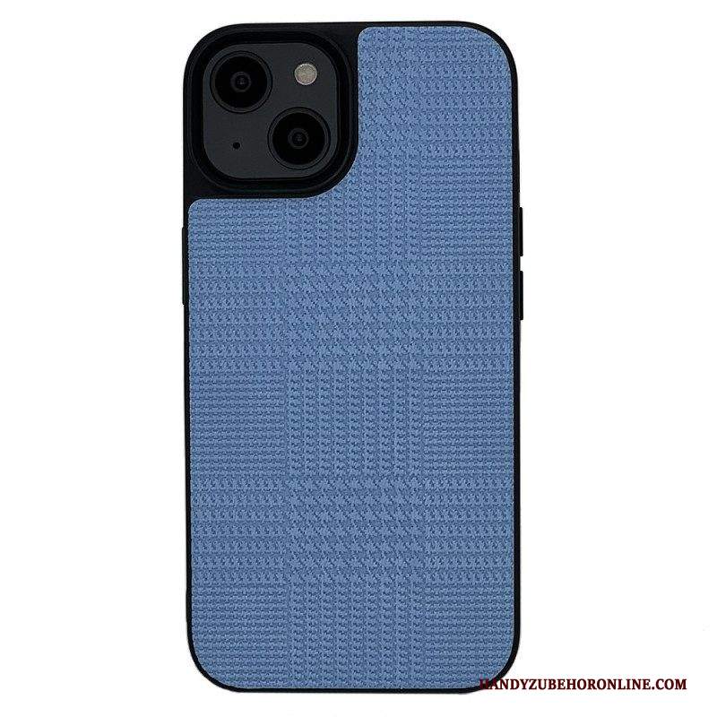 Cover iPhone 14 Plus Stile Tessuto Vili