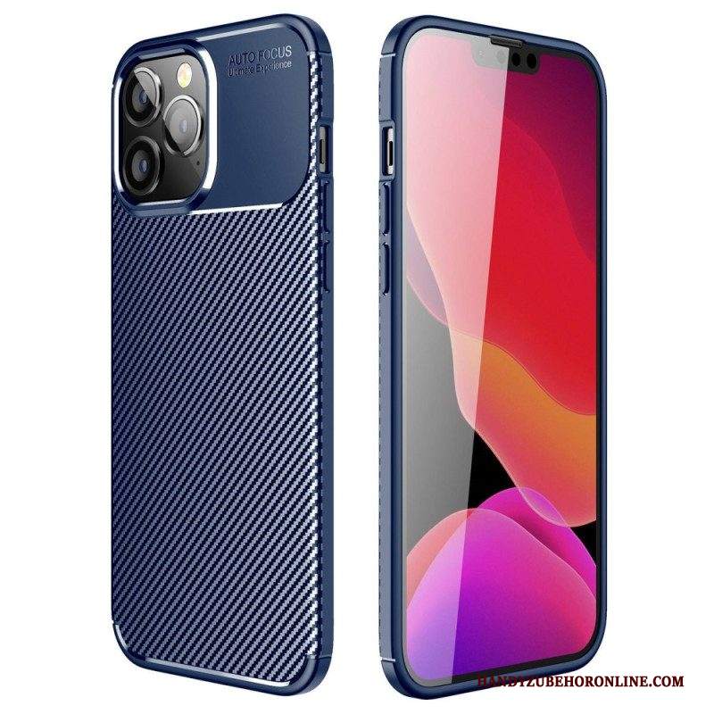 Cover iPhone 14 Pro Fibra Di Carbonio Flessibile