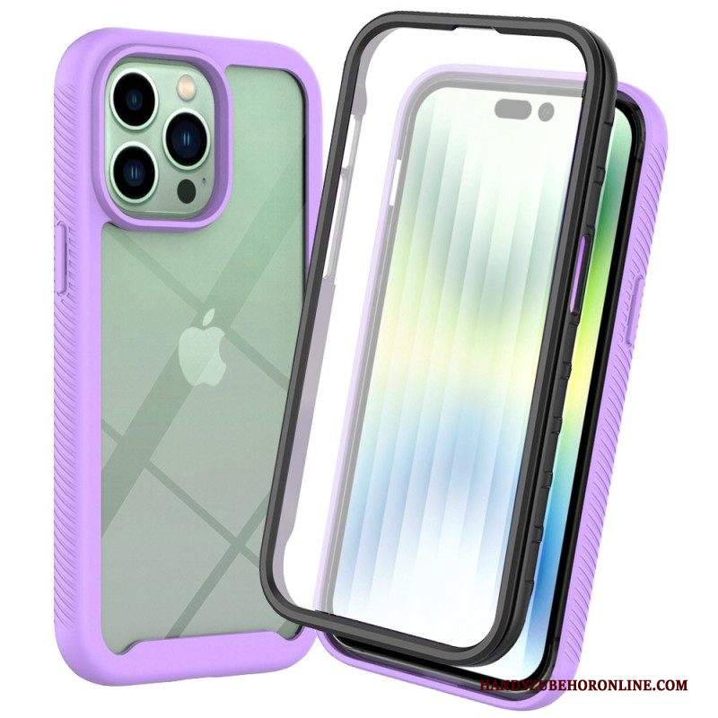 Cover iPhone 14 Pro Max Ibrido Con Protezione Per Lo Schermo