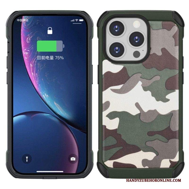 Cover iPhone 14 Pro Mimetizzazione Rinforzata