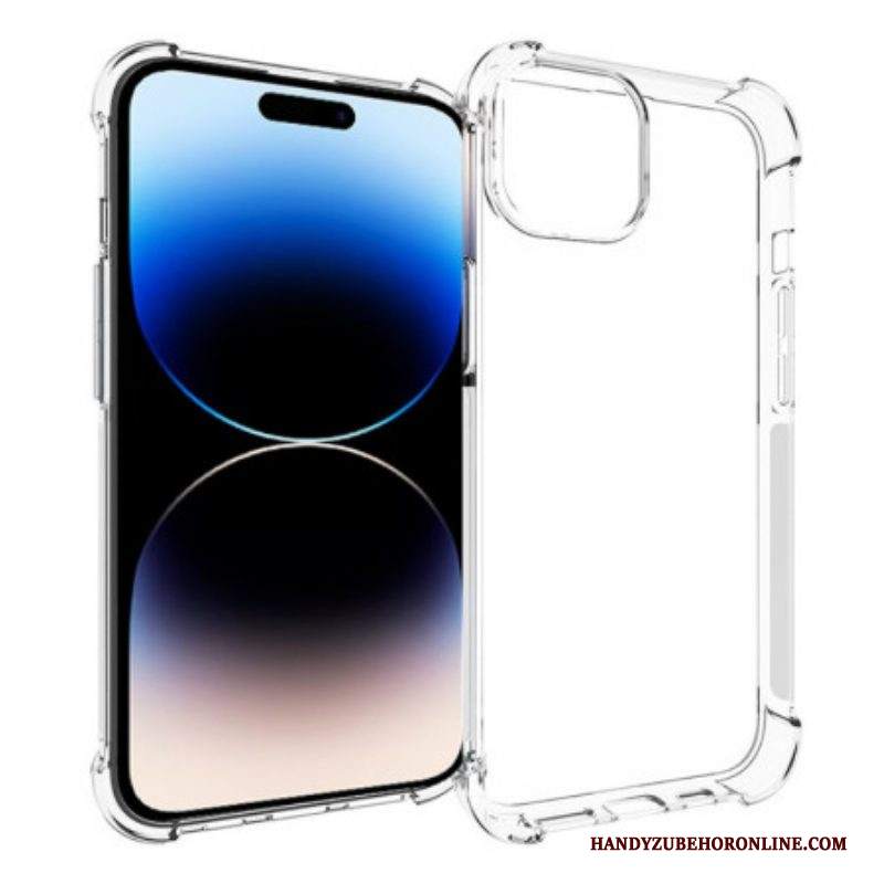 Cover iPhone 15 Angoli Rinforzati Trasparenti