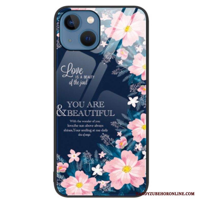 Cover iPhone 15 Plus Adoro I Fiori Rosa