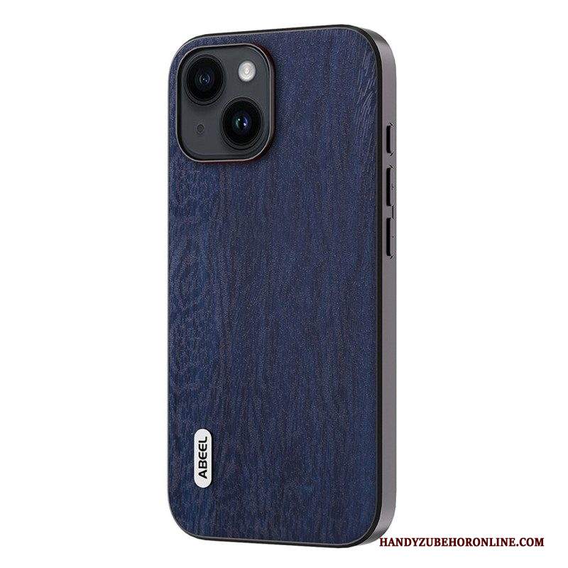 Cover iPhone 15 Plus Elegante Legno Abeel