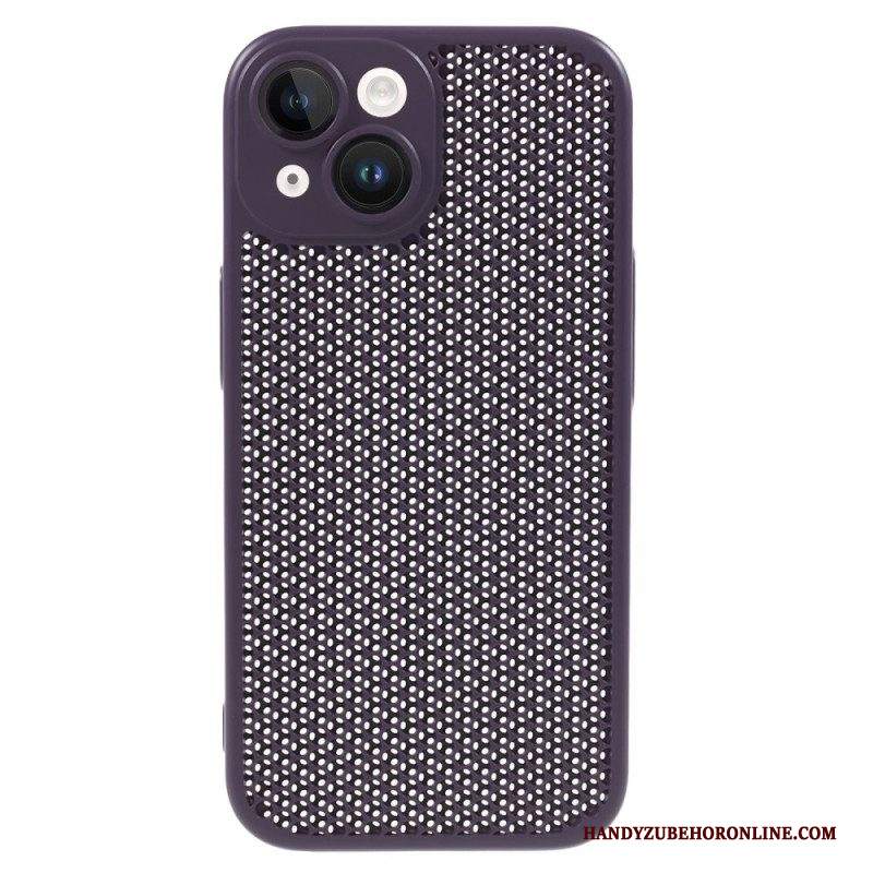 Cover iPhone 15 Plus Nido D'ape Con Protezione Per Fotocamera