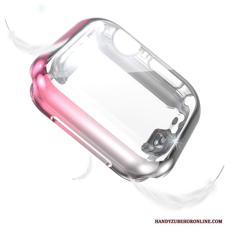 Custodia Apple Watch Series 1 Protezione Colorato Rosa, Cover Apple Watch Series 1 Grigio Tutto Incluso