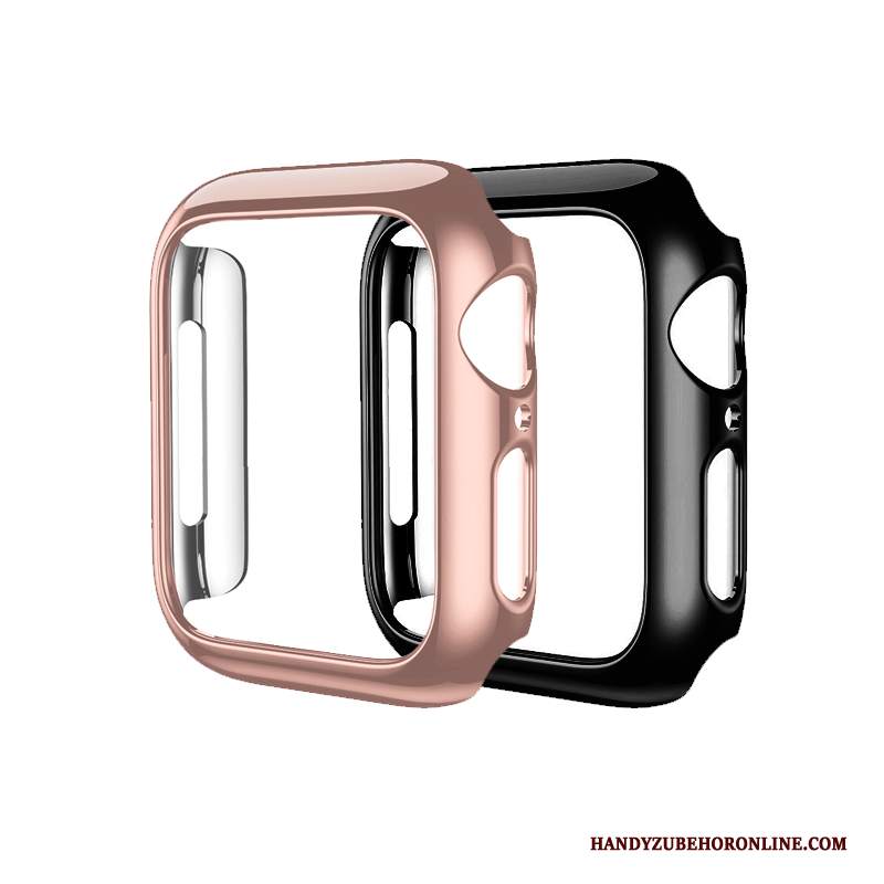 Custodia Apple Watch Series 2 Protezione Oro Rosa Difficile, Cover Apple Watch Series 2 Tutto Incluso Placcatura