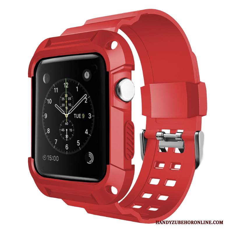 Custodia Apple Watch Series 3 Silicone Impermeabili Sportivo, Cover Apple Watch Series 3 Protezione Tendenza Di Personalità