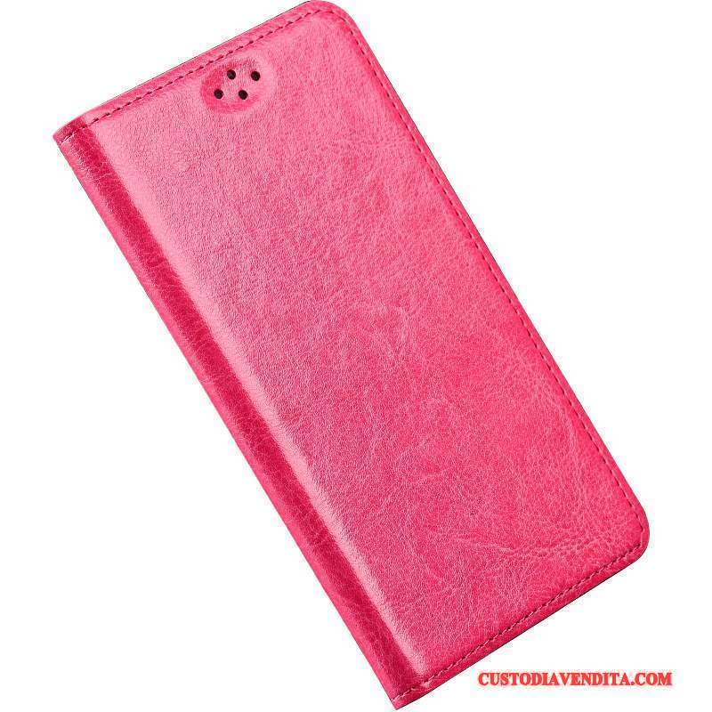 Custodia Htc U Ultra Pelle Telefono Rosso, Cover Htc U Ultra Protezione Personalizza Manuale