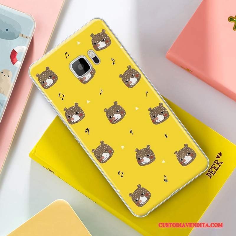 Custodia Htc U Ultra Protezione Difficiletelefono, Cover Htc U Ultra Creativo Giallo