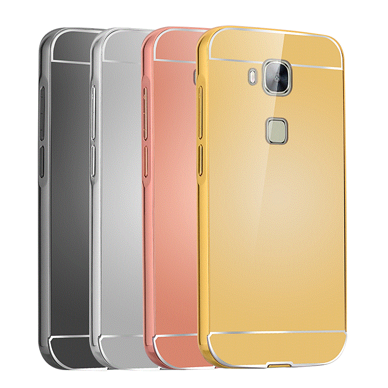 Custodia Huawei G7 Plus Colore Specchio Nuovo, Cover Huawei G7 Plus Protezione Telefono Metallo