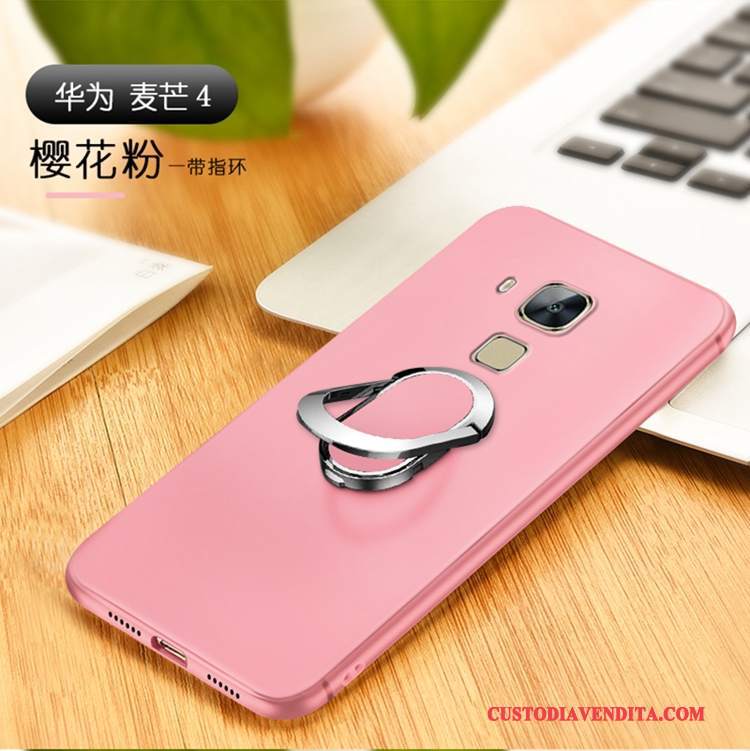 Custodia Huawei G7 Plus Silicone Rosatelefono, Cover Huawei G7 Plus Auto