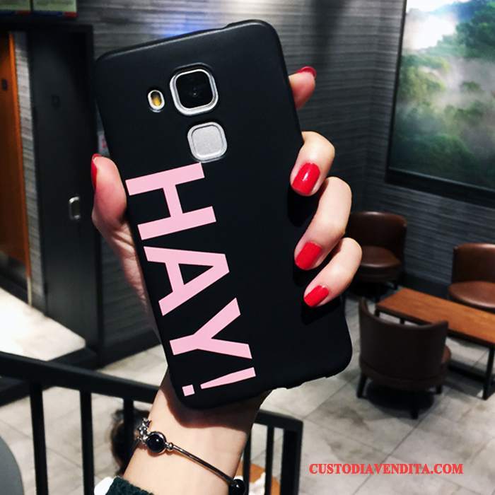 Custodia Huawei G9 Plus Creativo Di Personalitàtelefono, Cover Huawei G9 Plus Silicone Tendenza Nero