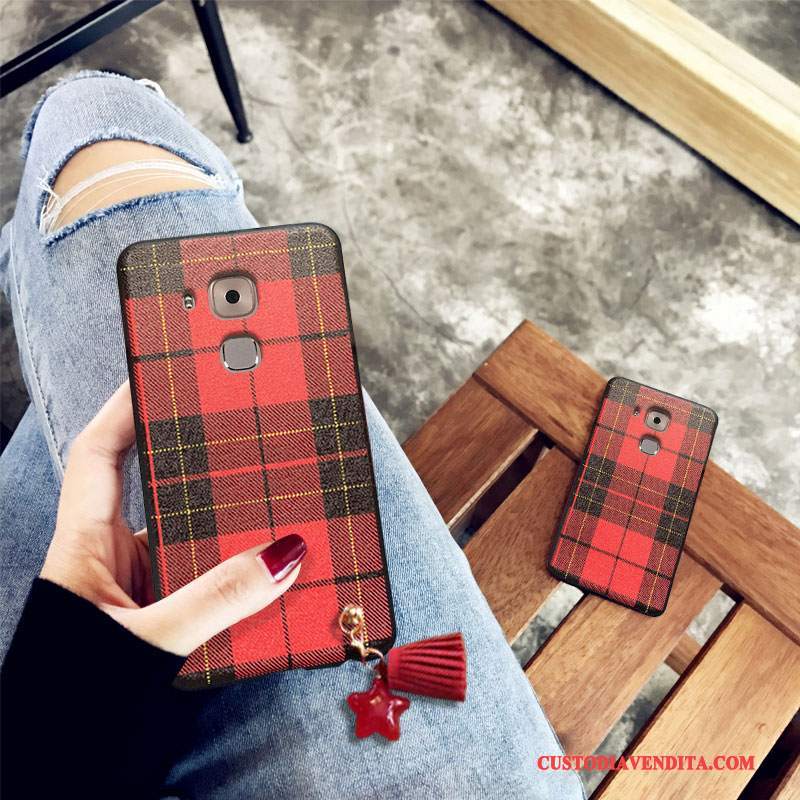 Custodia Huawei G9 Plus Creativo Rossotelefono, Cover Huawei G9 Plus Silicone Morbido Tutto Incluso