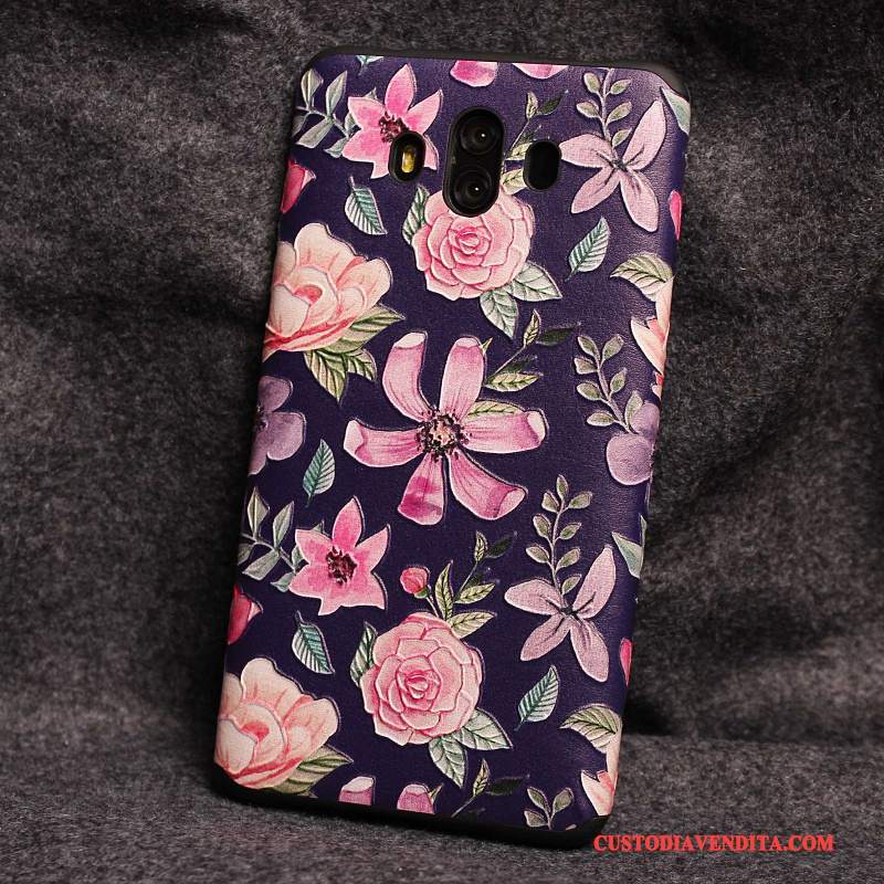 Custodia Huawei Mate 10 Creativo Rosa Di Personalità, Cover Huawei Mate 10 Protezione Tutto Inclusotelefono