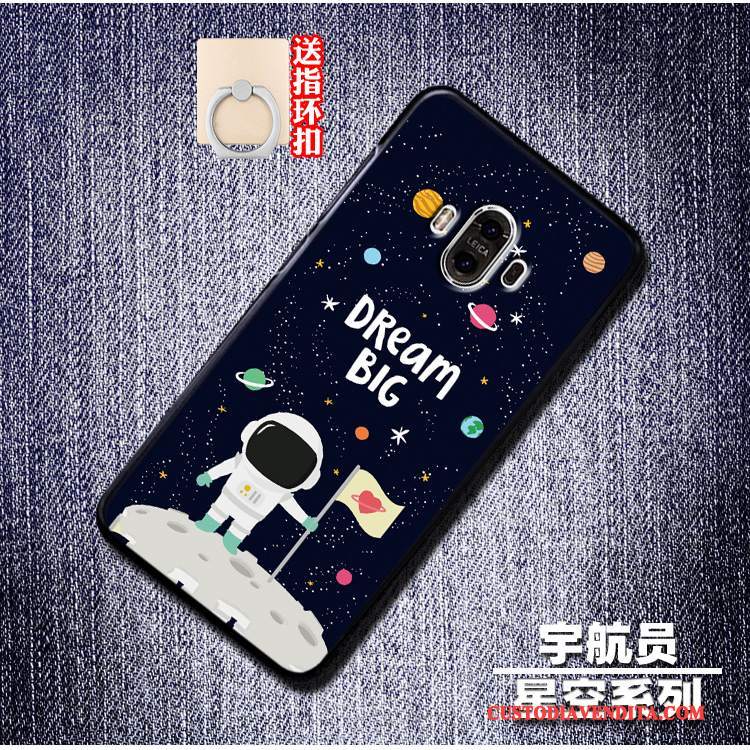 Custodia Huawei Mate 10 Creativo Tendenzatelefono, Cover Huawei Mate 10 Silicone Blu Anti-caduta