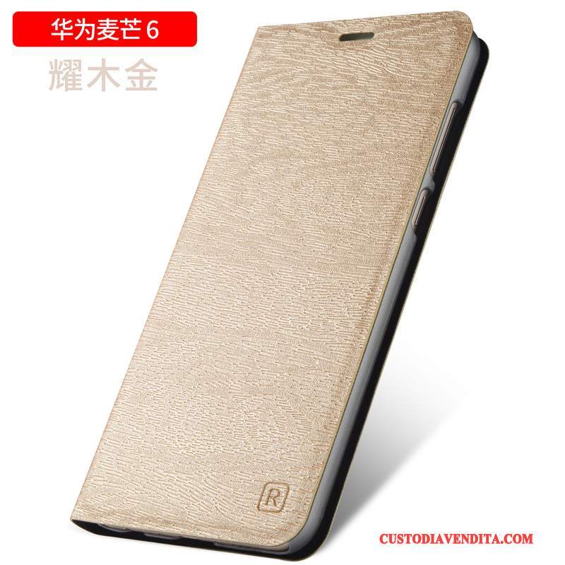 Custodia Huawei Mate 10 Lite Pelle Oro Anti-caduta, Cover Huawei Mate 10 Lite Folio Telefono