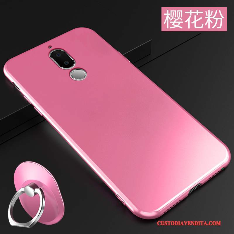 Custodia Huawei Mate 10 Lite Silicone Telefono Rosa, Cover Huawei Mate 10 Lite Protezione Supporto Sottile