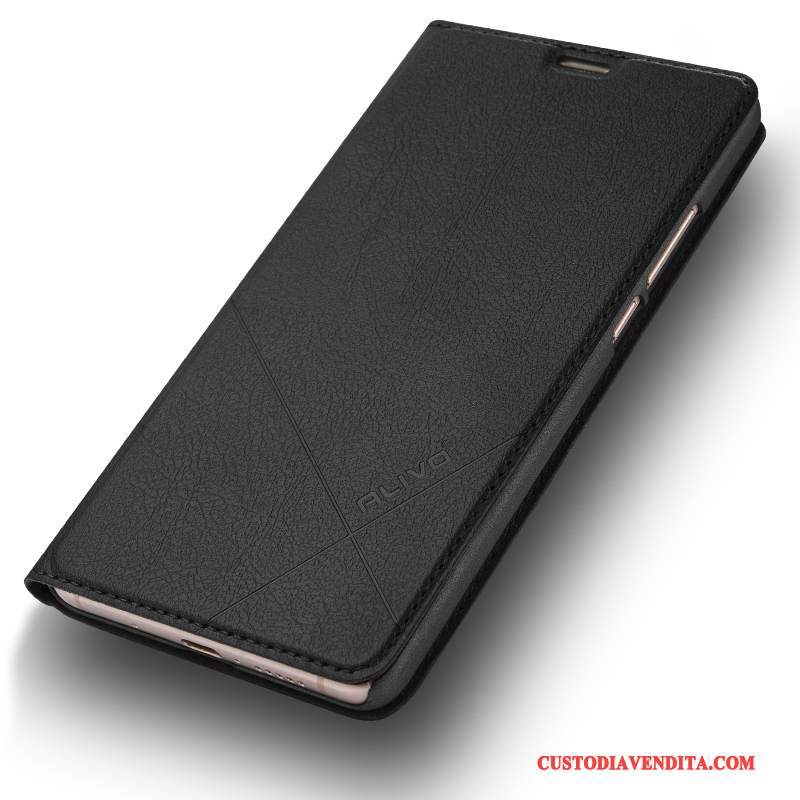 Custodia Huawei Mate 10 Pelle Nero Anti-caduta, Cover Huawei Mate 10 Protezione Tendenzatelefono