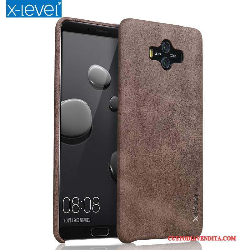 Custodia Huawei Mate 10 Pelle Tendenzatelefono, Cover Huawei Mate 10 Protezione Chiaro Anti-caduta