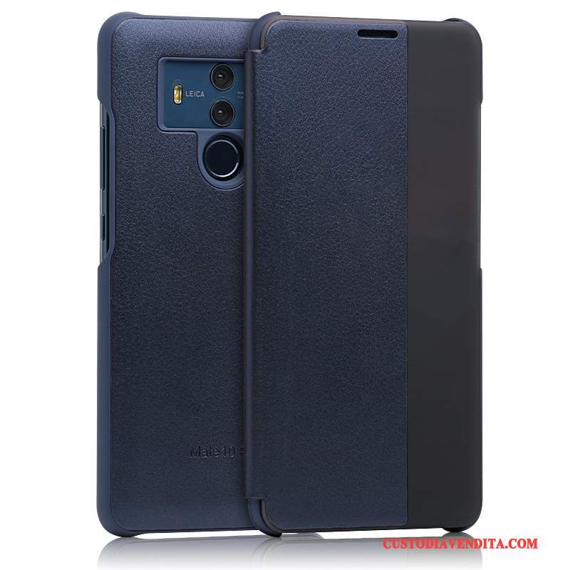 Custodia Huawei Mate 10 Pro Pelle Tutto Incluso Anti-caduta, Cover Huawei Mate 10 Pro Protezione Blutelefono