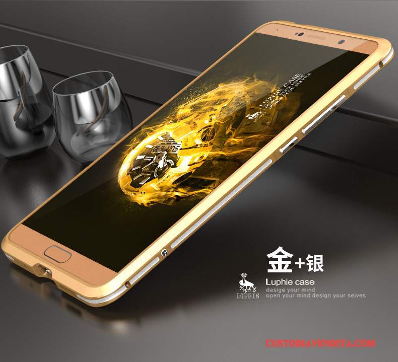 Custodia Huawei Mate 10 Protezione Telaiotelefono, Cover Huawei Mate 10 Oro Metallo