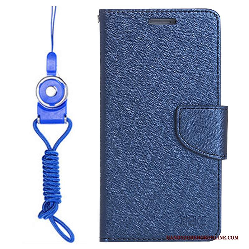 Custodia Huawei Mate 20 Folio Blu Morbido, Cover Huawei Mate 20 Silicone Ornamenti Appesi Anti-caduta