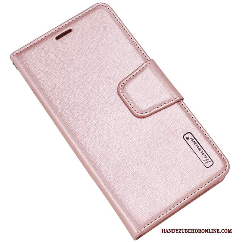 Custodia Huawei Mate 30 Pelle Ornamenti Appesi Anti-caduta, Cover Huawei Mate 30 Folio Telefono Rosa