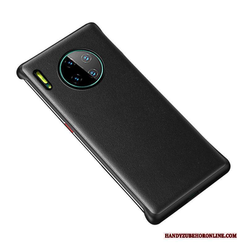 Custodia Huawei Mate 30 Pelle Tutto Inclusotelefono, Cover Huawei Mate 30 Protezione Nero Anti-caduta