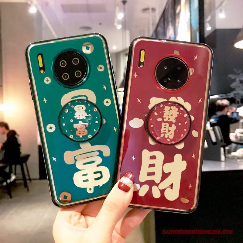 Custodia Huawei Mate 30 Pro Creativo Tendenza Placcatura, Cover Huawei Mate 30 Pro Morbidotelefono