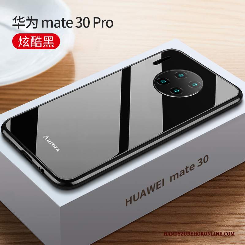 Custodia Huawei Mate 30 Pro Protezione Metallo Tutto Incluso, Cover Huawei Mate 30 Pro Sottile Telaio