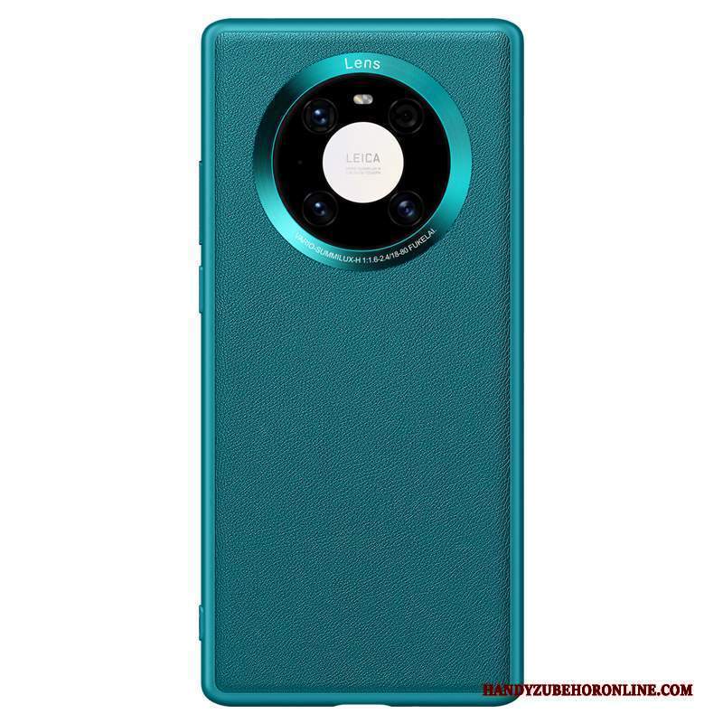 Custodia Huawei Mate 40 Pelle Nuovo Net Red, Cover Huawei Mate 40 Moda High End Tutto Incluso