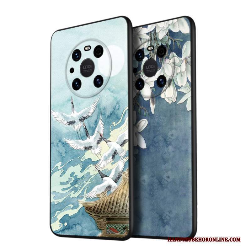Custodia Huawei Mate 40 Pro Creativo Telefono Di Personalità, Cover Huawei Mate 40 Pro Silicone High End Stile Cinese