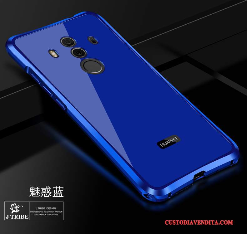 Custodia Huawei Mate 9 Creativo Metallo Blu, Cover Huawei Mate 9 Protezione Tutto Inclusotelefono