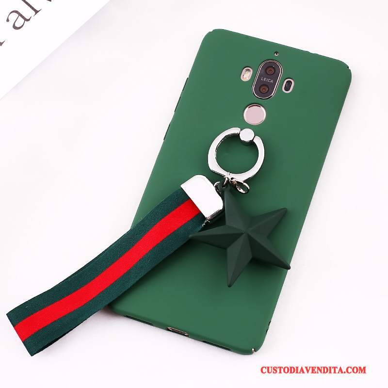 Custodia Huawei Mate 9 Difficile Verde, Cover Huawei Mate 9 Telefono Tutto Incluso