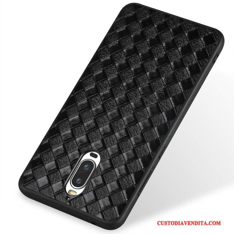 Custodia Huawei Mate 9 Pro Pelle Sottiletelefono, Cover Huawei Mate 9 Pro Creativo Nero Di Personalità