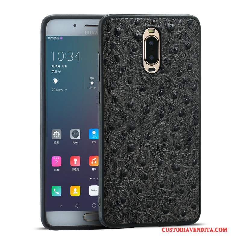 Custodia Huawei Mate 9 Pro Pelle Telefono Anti-caduta, Cover Huawei Mate 9 Pro Nero Tutto Incluso