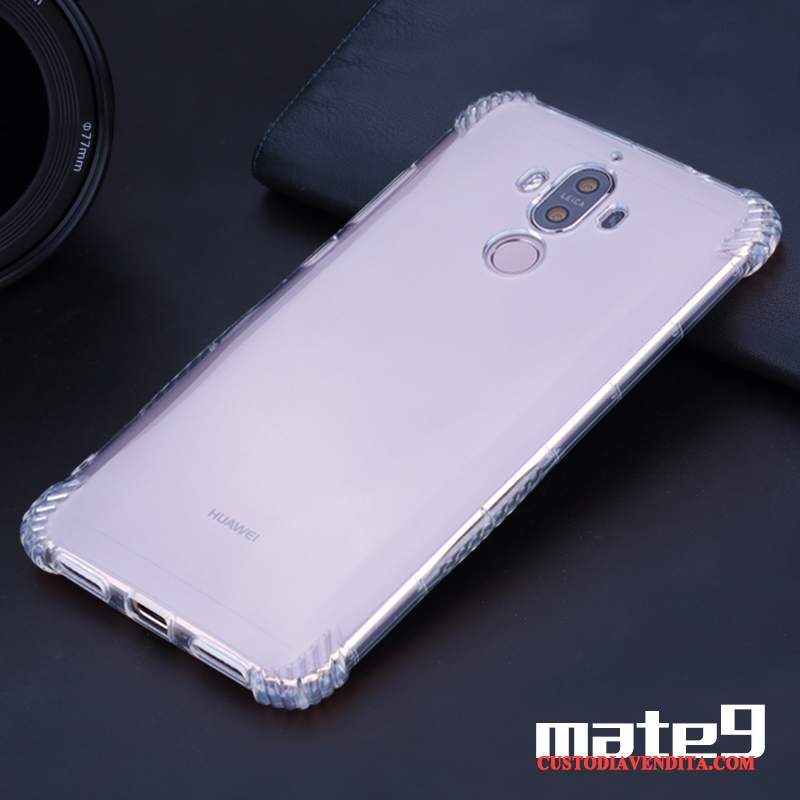 Custodia Huawei Mate 9 Silicone Anti-caduta Tutto Incluso, Cover Huawei Mate 9 Protezione Morbidotelefono