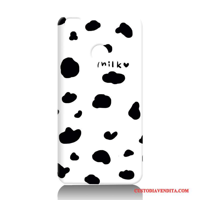 Custodia Huawei Nova Cartone Animato Bianco Difficile, Cover Huawei Nova Silicone Morbido Nuovo