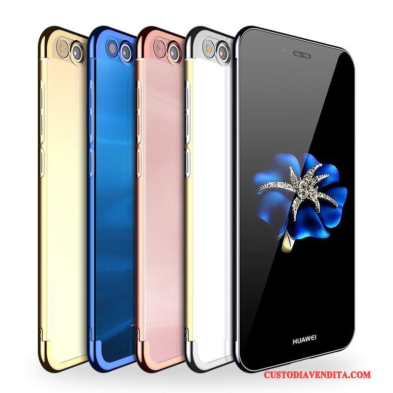 Custodia Huawei Nova Colore Gioventù Morbido, Cover Huawei Nova Protezione Telefono Anti-caduta