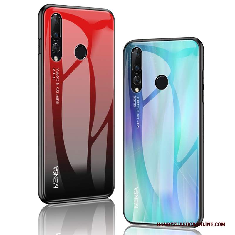 Custodia Huawei P Smart+ 2019 Colore Tutto Incluso Marchio Di Tendenza, Cover Huawei P Smart+ 2019 Creativo Vetro Di Personalità