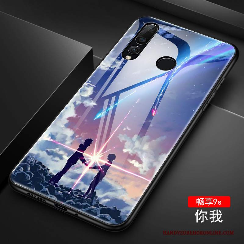 Custodia Huawei P Smart+ 2019 Creativo Sottiletelefono, Cover Huawei P Smart+ 2019 Protezione Anti-caduta Net Red