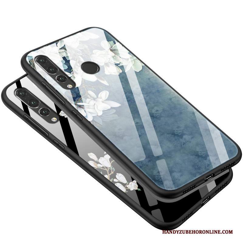 Custodia Huawei P Smart+ 2019 Protezione Tutto Incluso Vetro, Cover Huawei P Smart+ 2019 Vintage Difficile Anti-caduta