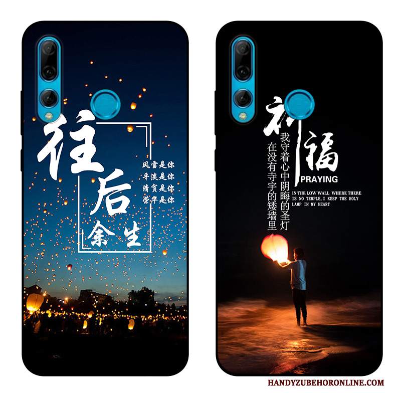 Custodia Huawei P Smart+ 2019 Silicone Nero Morbido, Cover Huawei P Smart+ 2019 Protezione Tutto Incluso Macchiati