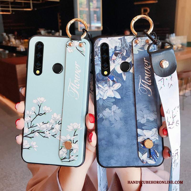 Custodia Huawei P Smart+ 2019 Silicone Telefono Tempra, Cover Huawei P Smart+ 2019 Protezione Stile Cinese Anti-caduta